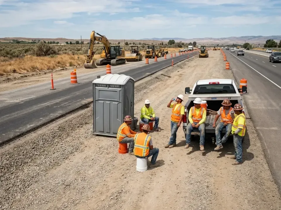 highway-road-construction-crew-007 — frequently asked questions, Porta Potty and Restroom Rentals in Barclay, NJ